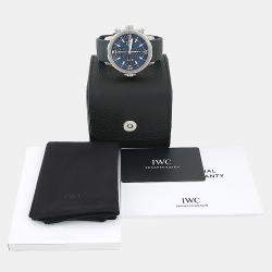 Pre Owned IWC Aquatimer IW376805 Automatic Stainless Steel Men's Wristwatch 45.5 mm