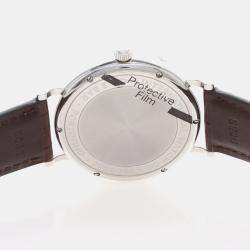 Pre Owned IWC Portofino IW459401 White Stainless Steel Automatic Men's Wristwatches 40mm