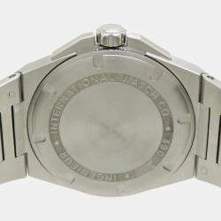 IWC White Stainless Steel Ingenieur IW323904 Men's Wristwatch 40mm 