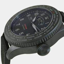 IWC Black Ceramic Pilot IW395505 Automatic Men's Wristwatch 46 mm