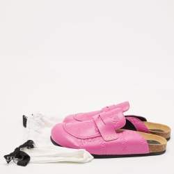 J.W.Anderson Pink Leather  Mules Size 44