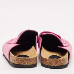 J.W.Anderson Pink Leather  Mules Size 44