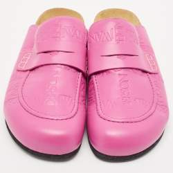 J.W.Anderson Pink Leather  Mules Size 44
