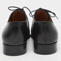 J.W.Anderson Black Leather Lace Up Oxfords Size 40