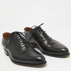 J.W.Anderson Black Leather Lace Up Oxfords Size 40