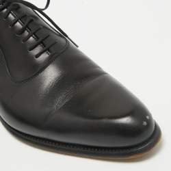 J.W.Anderson Black Leather Lace Up Oxfords Size 40