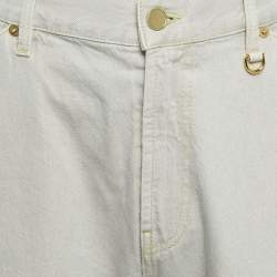 Pre Owned Jacquemus Light Beige Denim Le De Nimes Yelo Jeans L Waist 33"