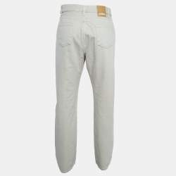 Pre Owned Jacquemus Light Beige Denim Le De Nimes Yelo Jeans L Waist 33"