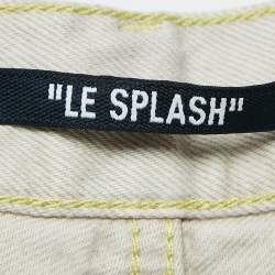 Pre Owned Jacquemus Light Beige Denim Le De Nimes Yelo Jeans L Waist 33"