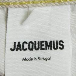 Pre Owned Jacquemus Light Beige Denim Le De Nimes Yelo Jeans L Waist 33"