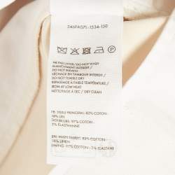Jacquemus Light Beige Gabardine Cotton La Casa Pants XL