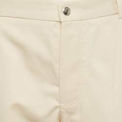 Jacquemus Light Beige Gabardine Cotton La Casa Pants XL