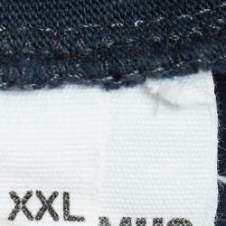 Pre Owned Jacquemus Blue Cotton Crew Neck T-Shirt XXL