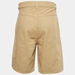 Pre Owned Jacquemus Beige Canvas Le Short Marrone Cargo Shorts S