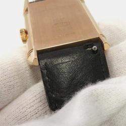 Jaeger LeCoultre Silver 18k Rose Gold Reverso Tribute Q7132521 Manual Winding 27 mm 