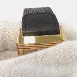 Jaeger LeCoultre Silver 18k Rose Gold Reverso Tribute Q7132521 Manual Winding 27 mm 