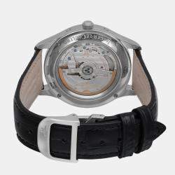 Jaeger LeCoultre Meteorite Stainless Steel Master Calender Q1558421 Automatic Men's Wristwatch 39 mm