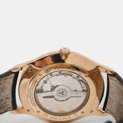Jaeger LeCoultre Master Ultra Thin 174.2.90.S Cream Dial Rose gold Men's Wristwatch 40 mm