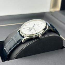 Pre Owned Jaeger-LeCoultre Master Ultra Thin Moonphase Q1368430 Automatic Silver Stainless Steel Men's Wristwatch 39 mm