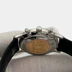 Pre Owned Jaeger-LeCoultre Master Control 145.8.31 Quartz Silver Dial Stainless Steel Men's Wristwatch 34 mm