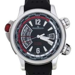 Jaeger-LeCoultre Black Titanium Rubber Master Compressor 150.8.42 Men's Wristwatch 46 mm