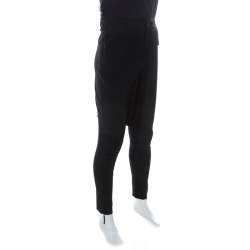 Jean Paul Gaultier Black Stretch Jodhpur Trousers S Jean Paul 