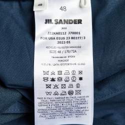 Pre Owned شورت جيل ساندر جبردين أخضر زيتوني بحزام مقاس متوسط (ميديم)