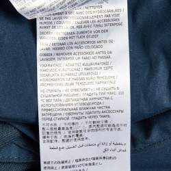 Pre Owned شورت جيل ساندر جبردين أخضر زيتوني بحزام مقاس متوسط (ميديم)