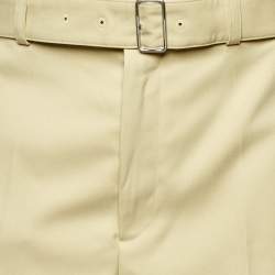 مملوكة مسبقًا شورت جيل ساندر جبردين بيج واسعة الساق بحزام مقاس متوسط (ميديم)