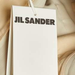 Pre Owned شورت جيل ساندر جبردين صوف بيج فاتح بحزام مقاس متوسط (ميديم)