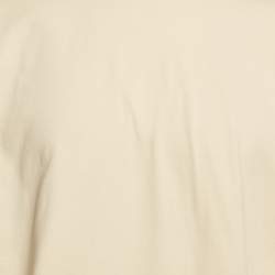 Jil Sander Yellow Printed Jersey Layered T-Shirt M