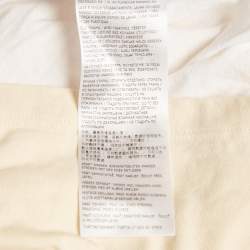 Jil Sander Yellow Printed Jersey Layered T-Shirt M
