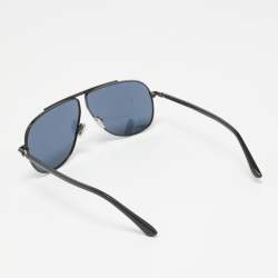 Pre Owned Jimmy Choo Black Ewan/S Aviator Sunglasses