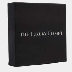 مملوكة مسبقًا حامل بطاقات جيمي شو جلد منقوش كروك أرجواني معدني