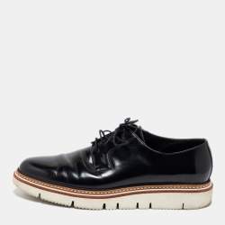 Jimmy Choo Black Leather Lace Up Derby Size 43