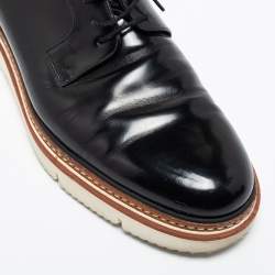Jimmy Choo Black Leather Lace Up Derby Size 43