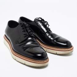 Jimmy Choo Black Leather Lace Up Derby Size 43