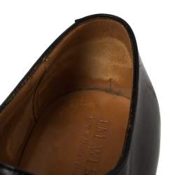 J.M.Weston Black Leather Lace Up Oxfords Size 43