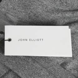 John Elliott Grey Melange French Terry Sweatpants XXL