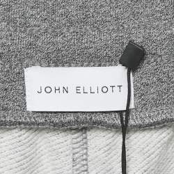 John Elliott Grey Melange French Terry Sweatpants XXL