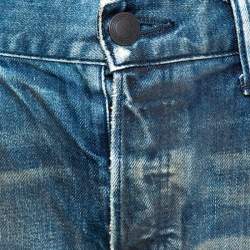 John Elliott Blue Distressed Denim Cast 2 Wharf Jeans M