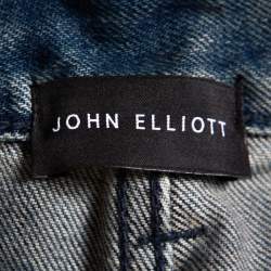 John Elliott Blue Distressed Denim Cast 2 Wharf Jeans M
