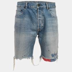 John Elliott Blue Denim Shorts M