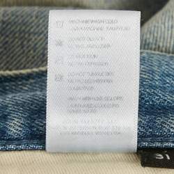 Pre Owned John Elliott Light Blue Washed Denim Distressed Shorts M (31)