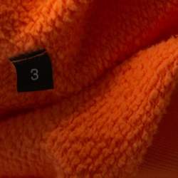 John Elliott Orange Vintage Fleece Lightweight Hoodie L 