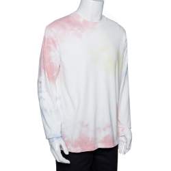 John Elliott Ink Bloom Tie Dye Cotton University T-Shirt M