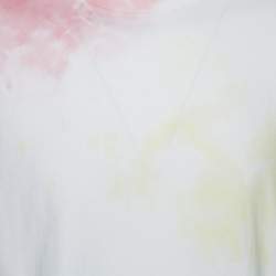 John Elliott Ink Bloom Tie Dye Cotton University T-Shirt M