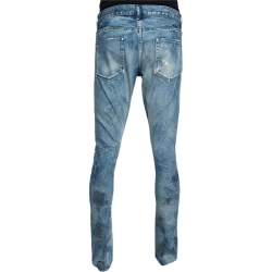 John Elliott Blue Distressed Denim The Cast 2 Slim Fit Jeans M