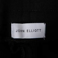John Elliott Black Cotton Escobar Slim Fit Joggers M