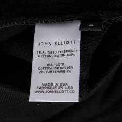 John Elliott Black Cotton Escobar Slim Fit Joggers M
